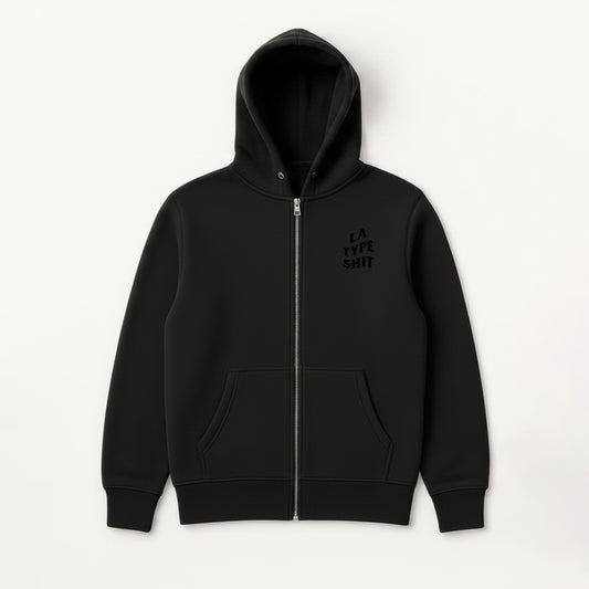 LA TYPE SHIT HOODIE ZIP UP
