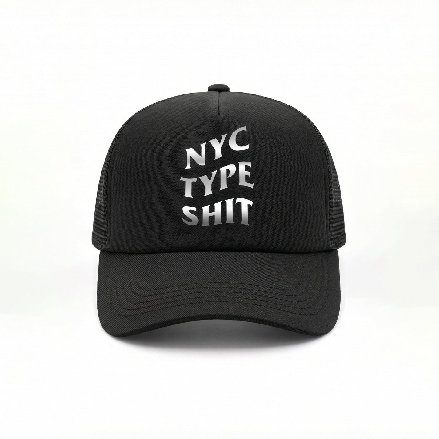 NYC TYPE SHIT TRUCKER HAT REFLECTIVE