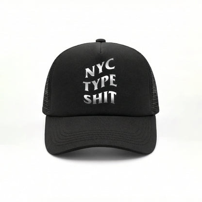 NYC TYPE SHIT TRUCKER HAT REFLECTIVE
