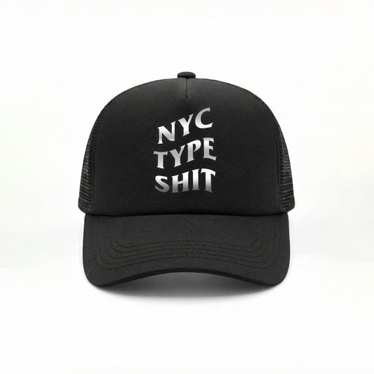 NYC TYPE SHIT TRUCKER HAT REFLECTIVE